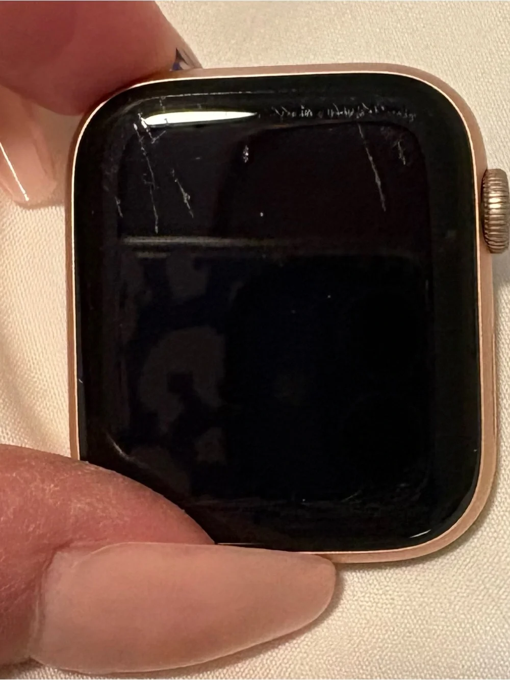 Apple Watch Series 6 with GPS, No Band, Rose Gold